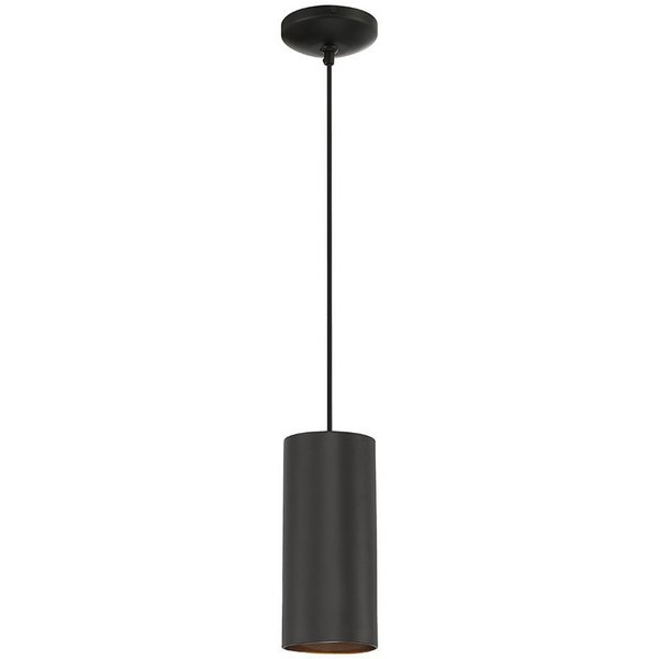 Access Lighting Pilson, LED Pendant, Matte Black Finish, Steel 29001LEDDLP-MBL-C